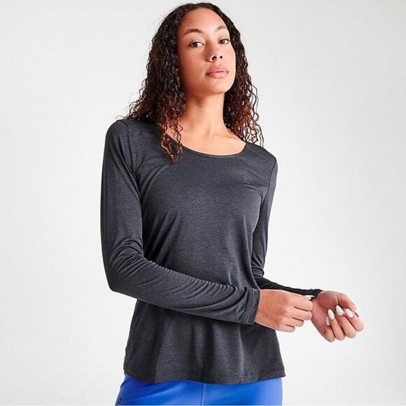 On Running Performance Long T T-shirt Heather Gray Size Large - Picture 1 of 7